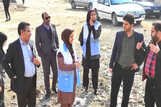 برگزاری جلسه کمیته ایمنی آب در خصوص مشکلات بهداشتی اطراف چاه شماره 4 احمد آباد مستوفی در شبکه بهداشت اسلامشهر 